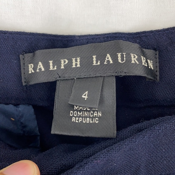 Ralph Lauren Black Label Pants - Ralph Lauren Black Label Navy Wool Pants